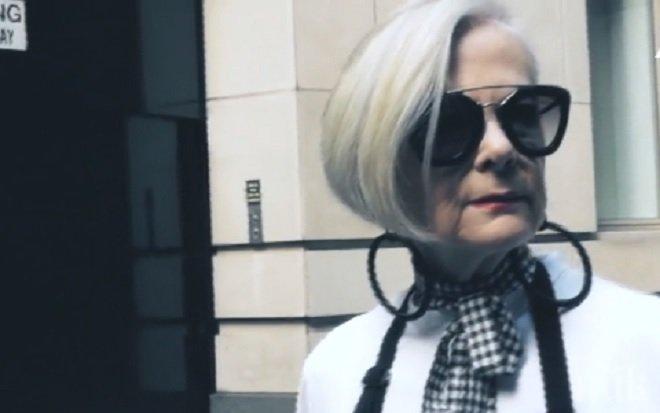 Професорка на 64 години жъне огромни успехи на модния подиум