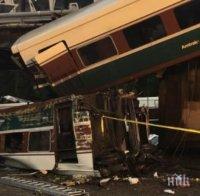 ОТ ПОСЛЕДНИТЕ МИНУТИ! Влакова катастрофа в САЩ! Композицията дерайлира в щата Вашингтон, падна върху междущатска магистрала