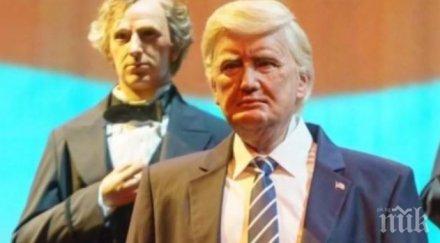 робот образа доналд тръмп стана повод присмех социалните мрежи