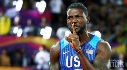 световният шампион спринта джъстин гатлин замесен допинг скандал