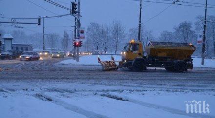 важно апи призив шофьорите заради очакван снеговалеж нощта