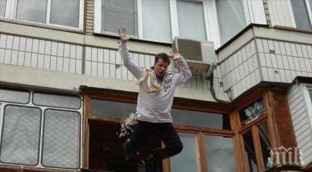 годишно момче скочи етаж блок добрич оцеля чудо