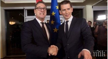 правителството крайнодесните австрия закле