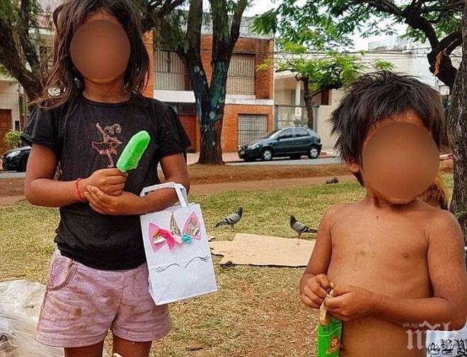 ШОК! Дете ближе локвите, за да пие вода (СНИМКА)