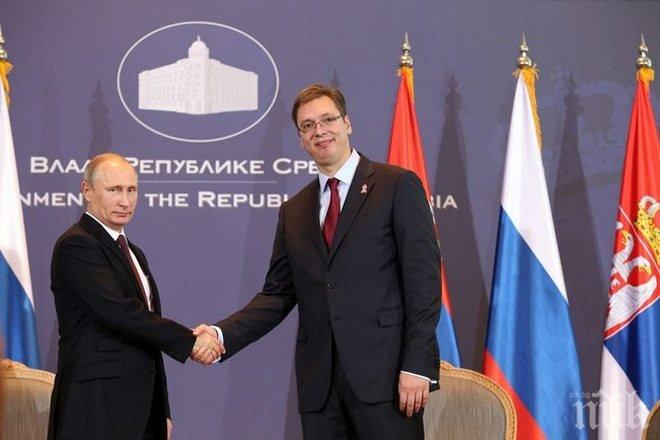 Сърбия договаря с Русия доставката на военни средства