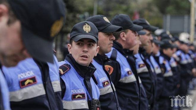 Шестима полицаи са ранени при протестите в Тирана заради избора на главен прокурор