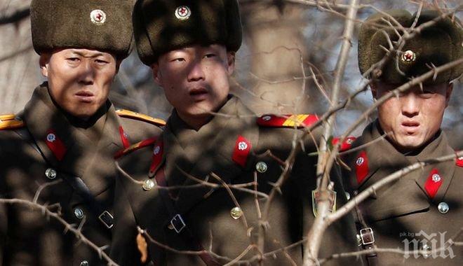 Севернокорейски военен избяга в Южна Корея (ВИДЕО)