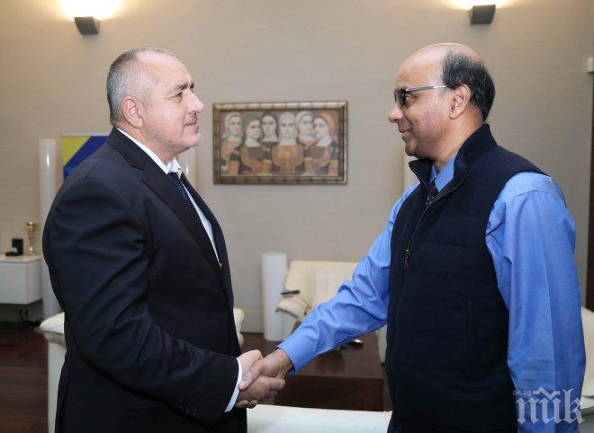 Борисов на среща с вицепремиера на Сингапур: България се интересува от привличането на инвестиции