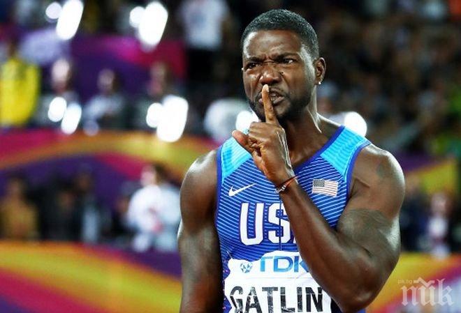Световният шампион в спринта Джъстин Гатлин бе замесен в допинг скандал