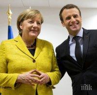 Меркел и Макрон се обединиха за конфликта в Украйна