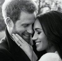 Принц Хари и годеницата му Меган Маркъл публикуваха първите си годежни снимки