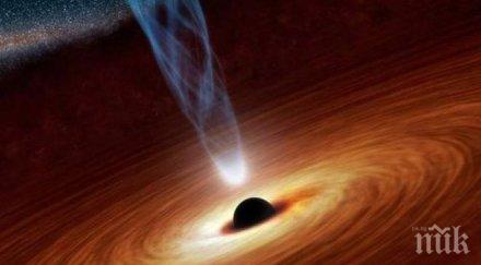 вижте връзката звездите черните дупки