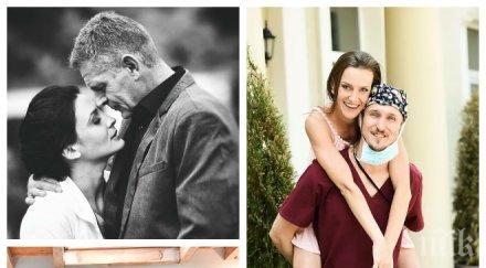 първо пик вижте тайните снимки звездите откраднат живот вергов полугол буковска сияе рака уникални кадри