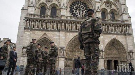 пределна мобилизация франция изкарва улиците 100 000 полицаи военни празниците