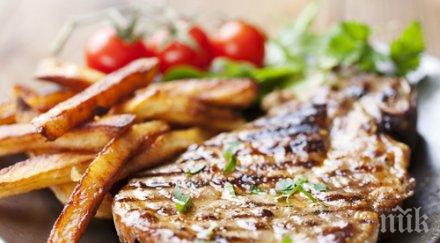 супер важно пържоли хапнем постите