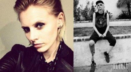 шокираща история модел загуби крака заради тампон ампутират другия