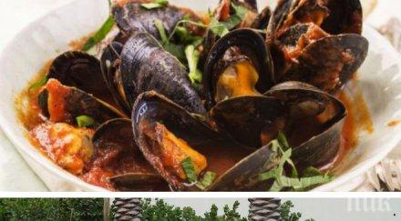 чревоугодник сащ задържаха мъж многократни оплаквания полицията малки порции миди ресторант