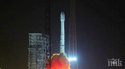 китай изстреля успешно група спътници дистанционно изучаване земята