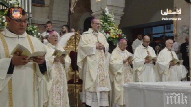 Молитва за Йерусалим отправи духовният водач на римокатолиците в Светите земи