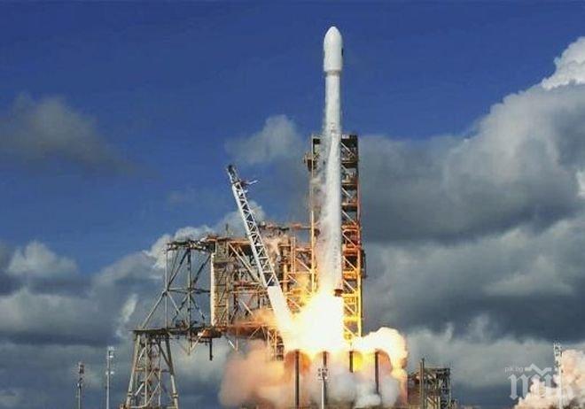 Спейс екс изстреля нова ракета в Космоса