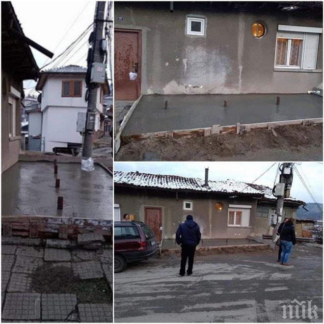 ШАШ! Семейство осъмна с автобусна спирка под прозорците на къщата си