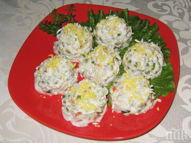 Ядем букет от Е-та в купешките салати