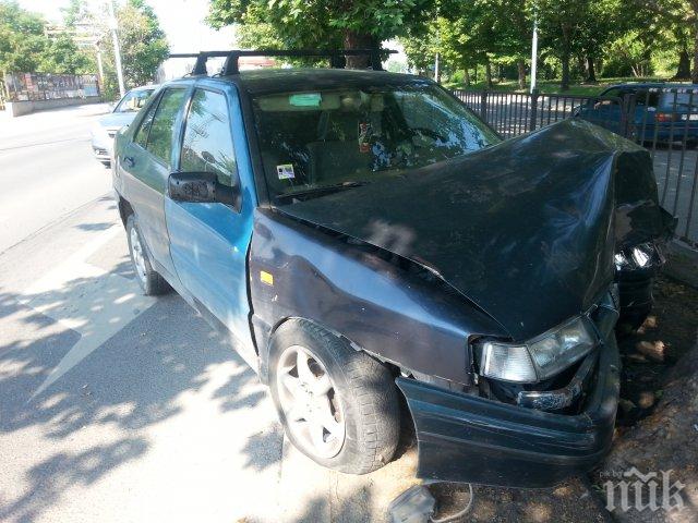 ИНЦИДЕНТ! Жена пострада при катастрофа на пътя София - Самоков 