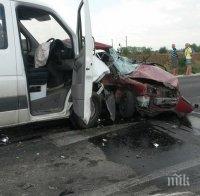 ТЕЖЪК ИНЦИДЕНТ! Катастрофа блокира пътя София-Варна край Велико Търново
