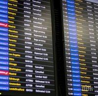 Лошото време блокира летищата във Великобритания