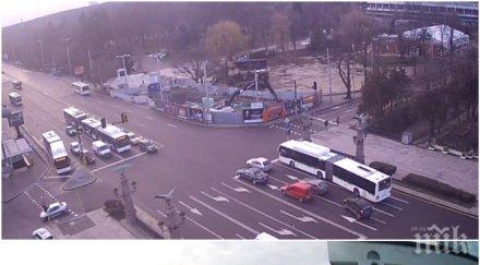 предновогодишно чист въздухът трафик