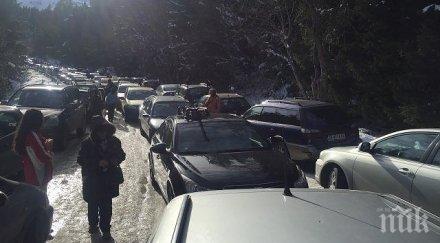 кошмар витоша блокирана коли края зимния сезон