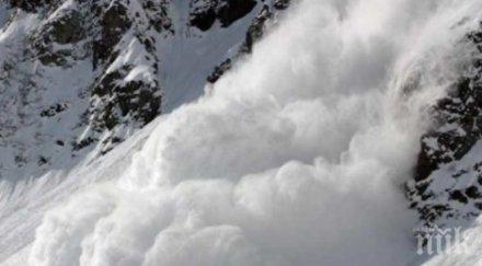 трагедия скиор загинал лавина гърция