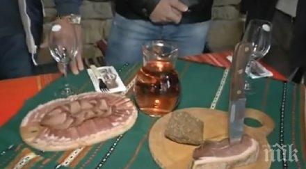 планински уют бут червено вино посрещат гостите еленския балкан видео