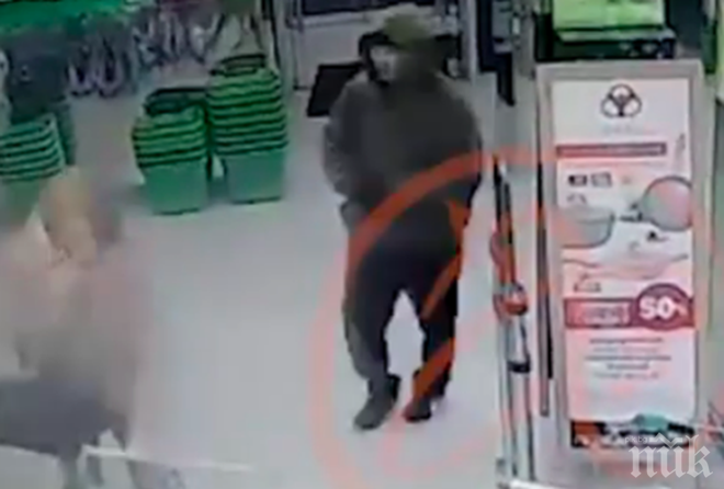 Предполагаемият извършител на терористичния акт в супермаркета в Санкт Петербург е бил заснет от камери (ВИДЕО)