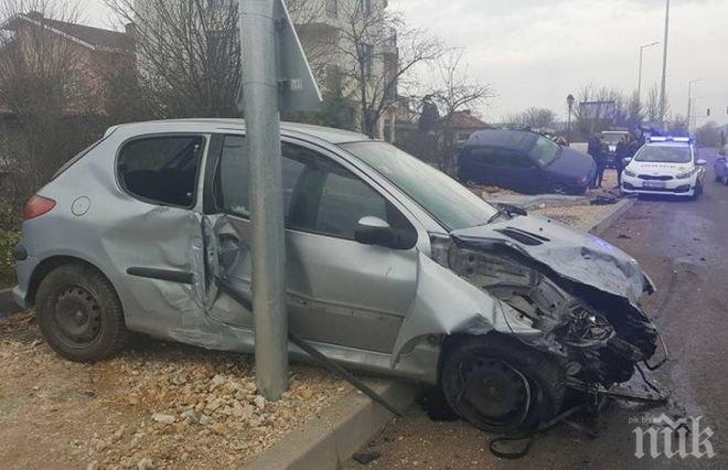 КОШМАРЪТ ЗАПОЧНА! Тежка катастрофа със загинал блокира пътя към Пловдив 