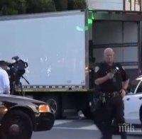 Седем пострадали, след като камион се вряза в пешеходци в Сан Франциско