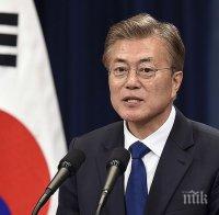 Президентът на Южна Корея нареди на правителството да се подготвя за преговори с КНДР за допускане до участие в Олимпиадата