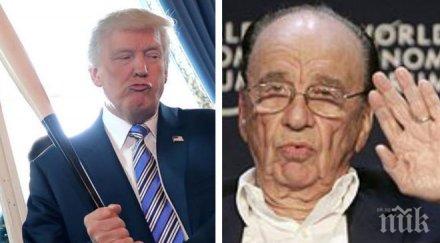 кухнята вбеси медийният магнат рупърт мърдок накара нарече приятеля доналд тръмп идиот