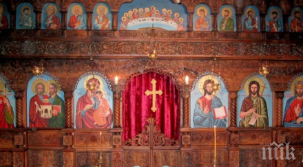 чудо навръх нова година стените златарския манастир стича миро