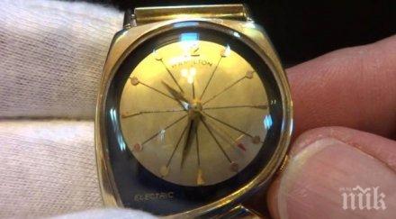 януари 1957 появил първият електрически часовник захранван батерия