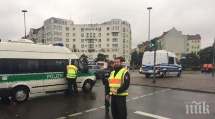 движението влаковете берлинската гара евакуирана възстановено