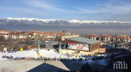 извънредно първо пик пълна лудница банско втори ден вият километрични опашки лифта снимки