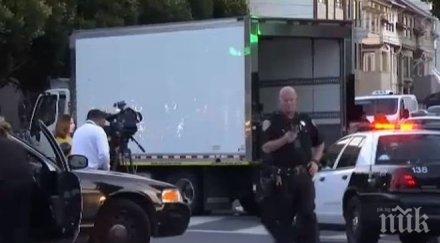 седем пострадали камион вряза пешеходци сан франциско