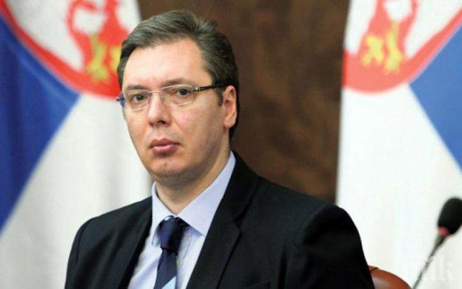 Вучич поставя сред приоритетите си през 2018-а развитието на сръбите в Косово