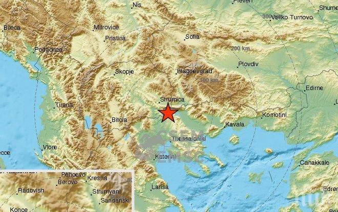 Трус! Земетресение с магнитуд 3.6 по Рихтер е било регистрирано в Македония