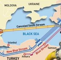 Първата тръба на Турски поток стига до турския бряг през май
