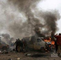 УЖАС! 30 души са загинали при серия взривове в сирийската провинция Идлиб