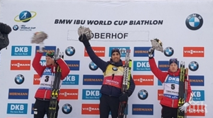 биатлона страхотна победа фуркад