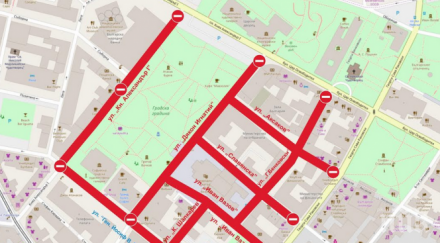 важно блокирана софия европредседателството снимки