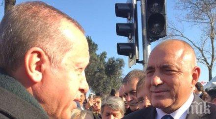 първо пик ердоган пристигна църквата стефан борисов патриархът посрещнаха лично видео